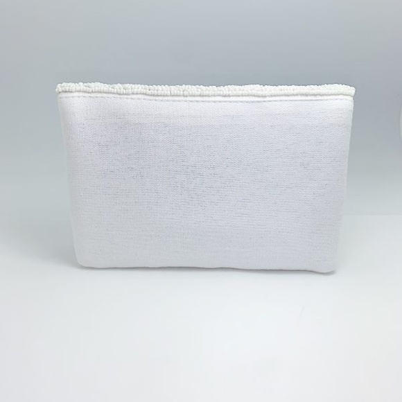 Last 1! NWT Bride Ivory Beaded Clutch Bag - Picture 4 of 5